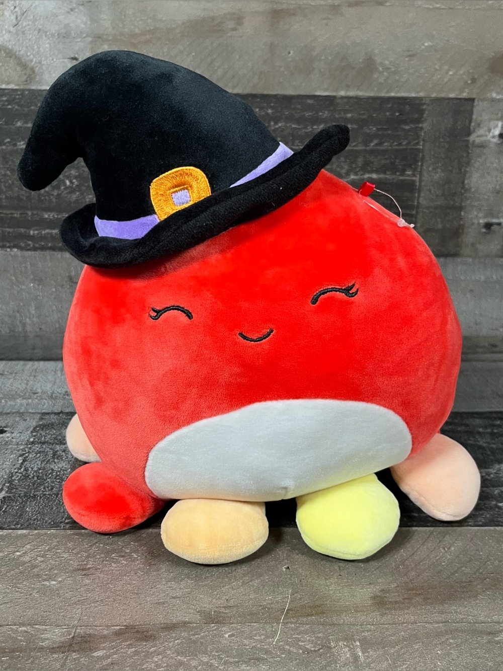 Squishmallows Halloween 10" Detra the Octopus Witch Plush Stuffed Animal Toy